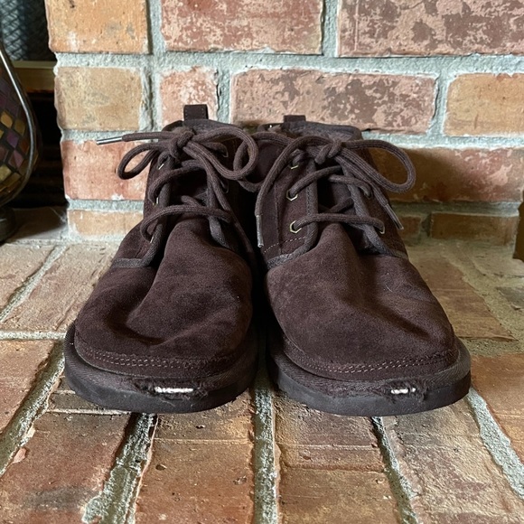 UGG Neumel Brown Suede Boots - Picture 5 of 7